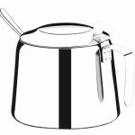 Irmãos Brant - AÇUCAREIRO 250GR Ø93MM – Art’Inox