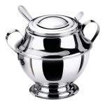 Irmãos Brant - AÇUCAREIRO 500GR Ø116MM C/ PÉ – Art’Inox