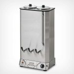 Irmãos Brant - CAFETEIRA PROFISSIONAL 25 LITROS EM AÇO INOXIDÁVEL – 2 RESERVATÓRIOS 220V – Marchesoni