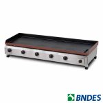 Irmãos Brant - CHAPA PROFISSIONAL 120×50 CM EM INOX – Marchesoni