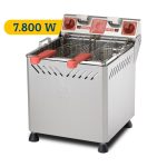 Irmãos Brant - FRITADEIRA ELÉTRICA ÁGUA E ÓLEO INOX 25 LITROS MESA 8000W – Marchesoni