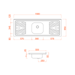 Irmãos Brant - PIA SIMPLES LUXO PSL1500 – Fabrinox