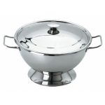 Irmãos Brant - SOPEIRA COM TAMPA EM INOX – 12,5 cm – Marcatto Fortinox