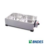 Irmãos Brant - DERRETEDEIRA DE CHOCOLATE INDUSTRIAL 2 CUBAS 5 KG CADA 127V – Marchesoni