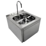 Irmãos Brant - LAVATÓRIO PARA ASSEPSIA INOX AISI304 – Fabrinox