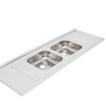 Irmãos Brant - PIA DUPLA PD1600 COM FURO E VÁLVULA – Fabrinox