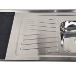 Irmãos Brant - PIA FOGÃO ELÉTRICO COM VÁLVULA CUBA DESL DIREITA – Fabrinox