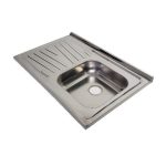 Irmãos Brant - PIA SIMPLES PSD1000 COM FURO CUBA DESL DIREITA – Fabrinox