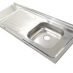 Irmãos Brant - PIA SIMPLES PSD1200 COM VÁLVULA CUBA DESL DIREITA – Fabrinox