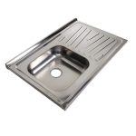 Irmãos Brant - PIA SIMPLES PSD800 COM FURO CUBA DESL ESQUERDA – Fabrinox