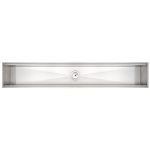 Irmãos Brant - CANAL DE UTENSÍLIOS CALHA ÚMIDA ESCORREDOR DE EMBUTIR PARA SOBREPOR 105×18 CM – Tramontina