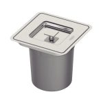 Irmãos Brant - LIXEIRA DE EMBUTIR CLEAN SQUARE 5 L- Tramontina