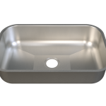 Irmãos Brant - CUBA INOX N02F14LUXO 56X34X14 ACETINADO – Fabrinox