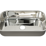 Irmãos Brant - CUBA INOX N02F14LUXO 56X34X14 BRILHANTE – Fabrinox